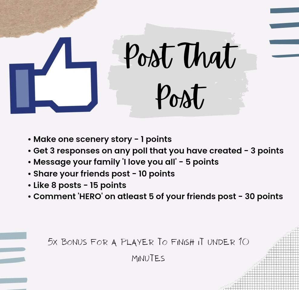 Fall Facebook Engagement Facebook Games Interactive Posts 