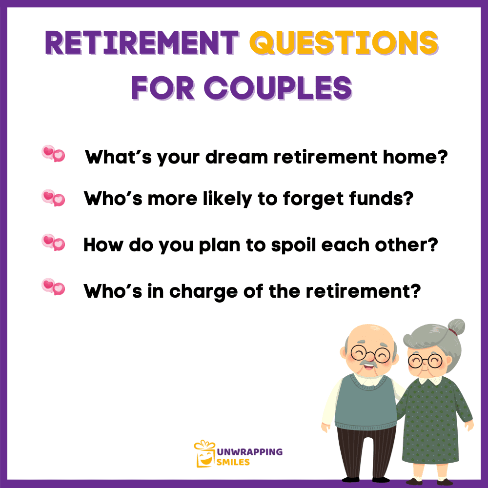 Retirement Questions For Couples