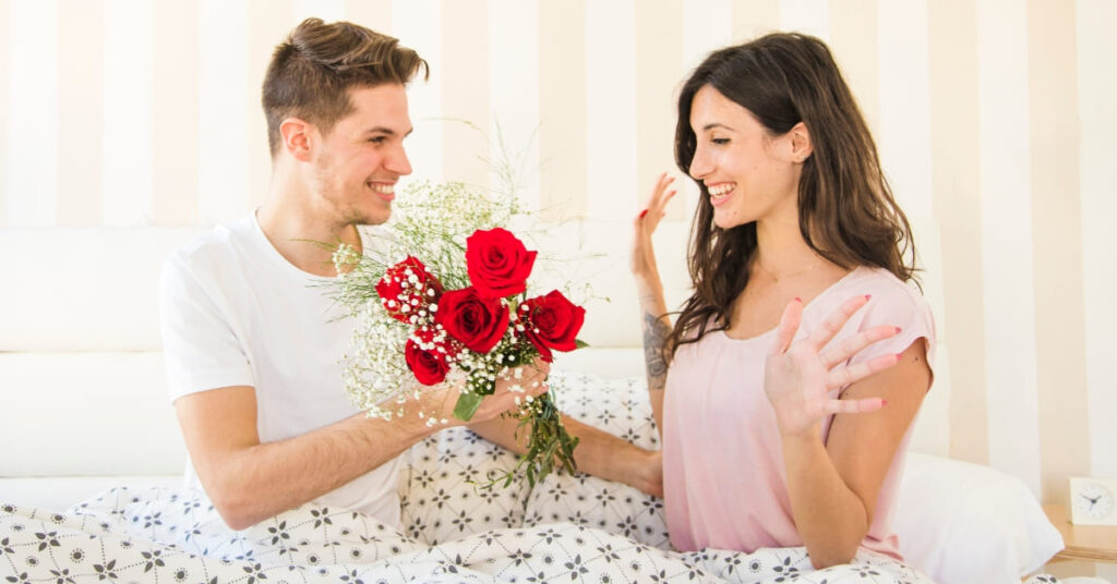 Surprise Flower Deliveries For Women To Start a Conversation