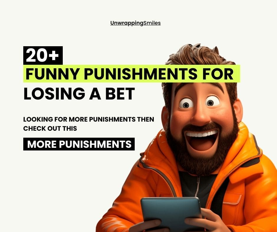 Funny Punishments For Losing A Bet