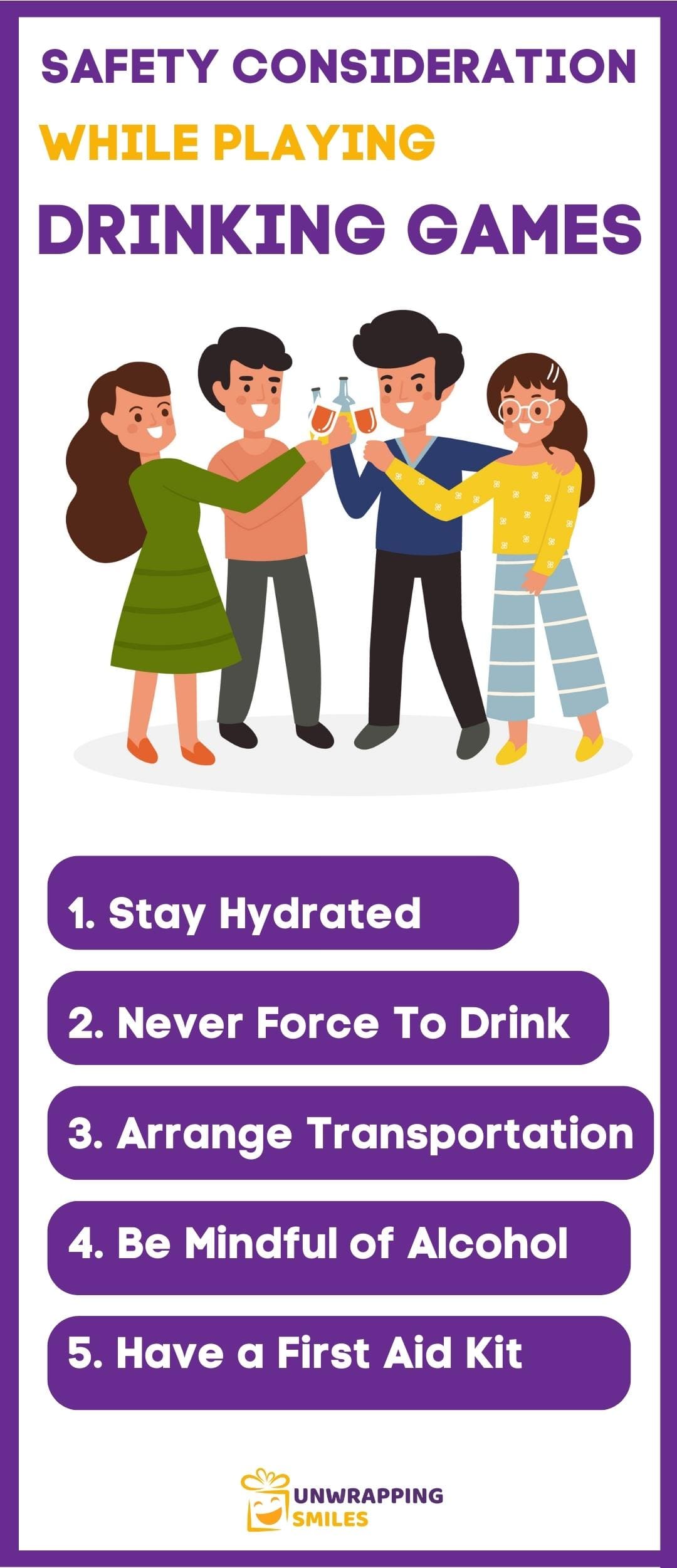 Safety Considerations While Playing Drinking Games