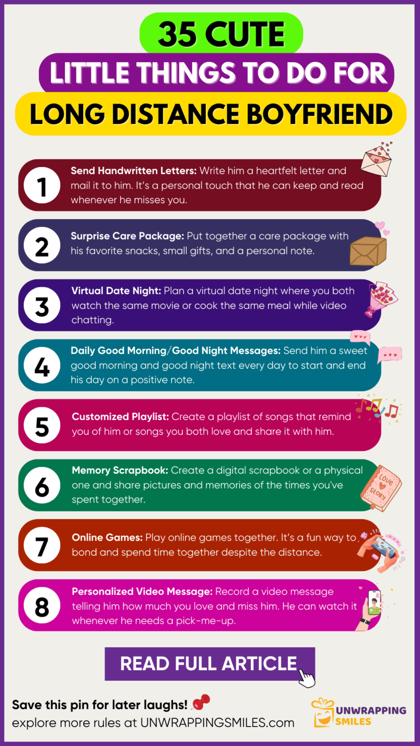 35 Cute Little Things To Do For Your Boyfriend [Tips For Girls]