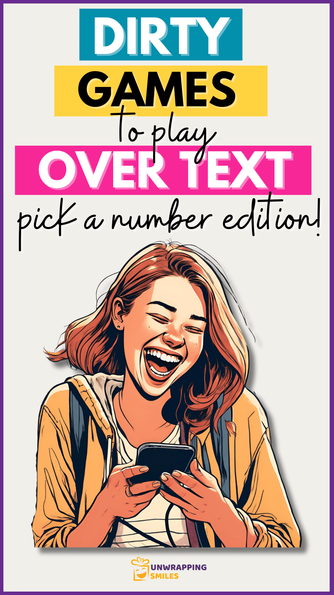 50 Dirty Games To Play Over Text Pick a Number Edition