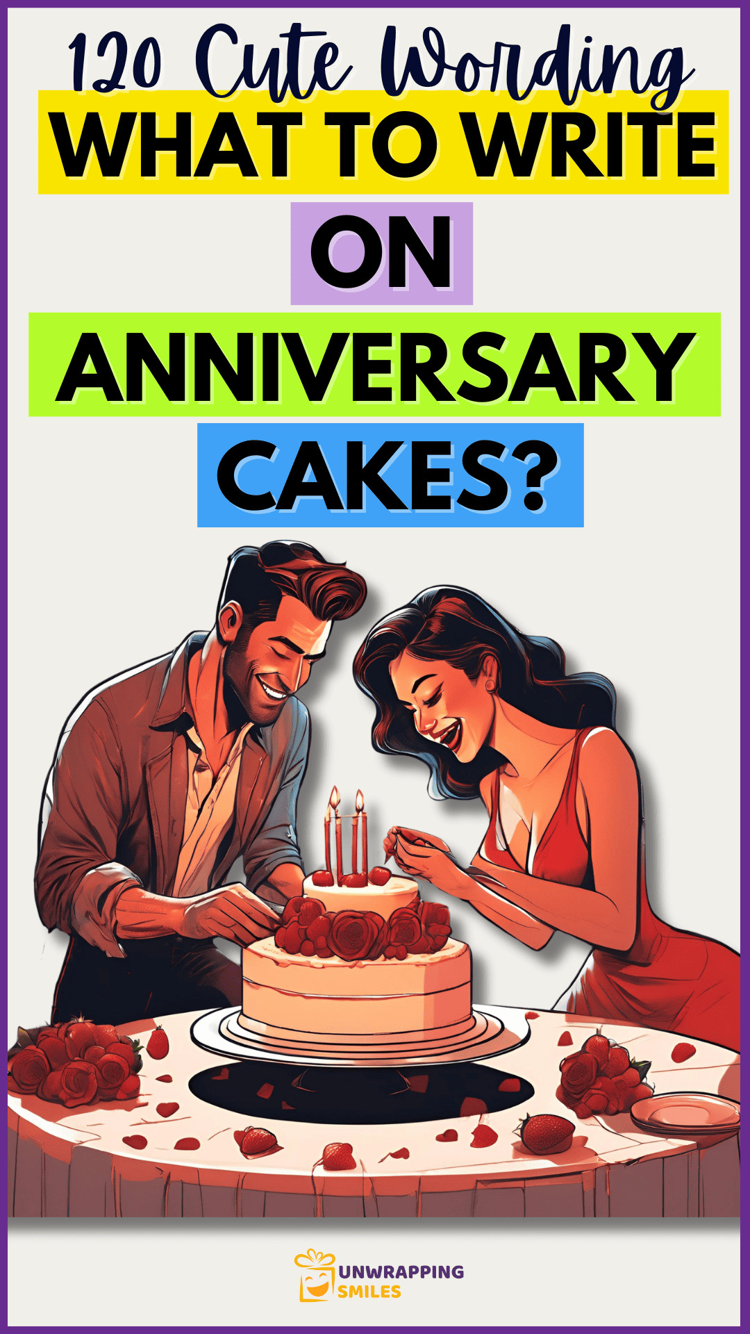 What To Write On Anniversary Cakes