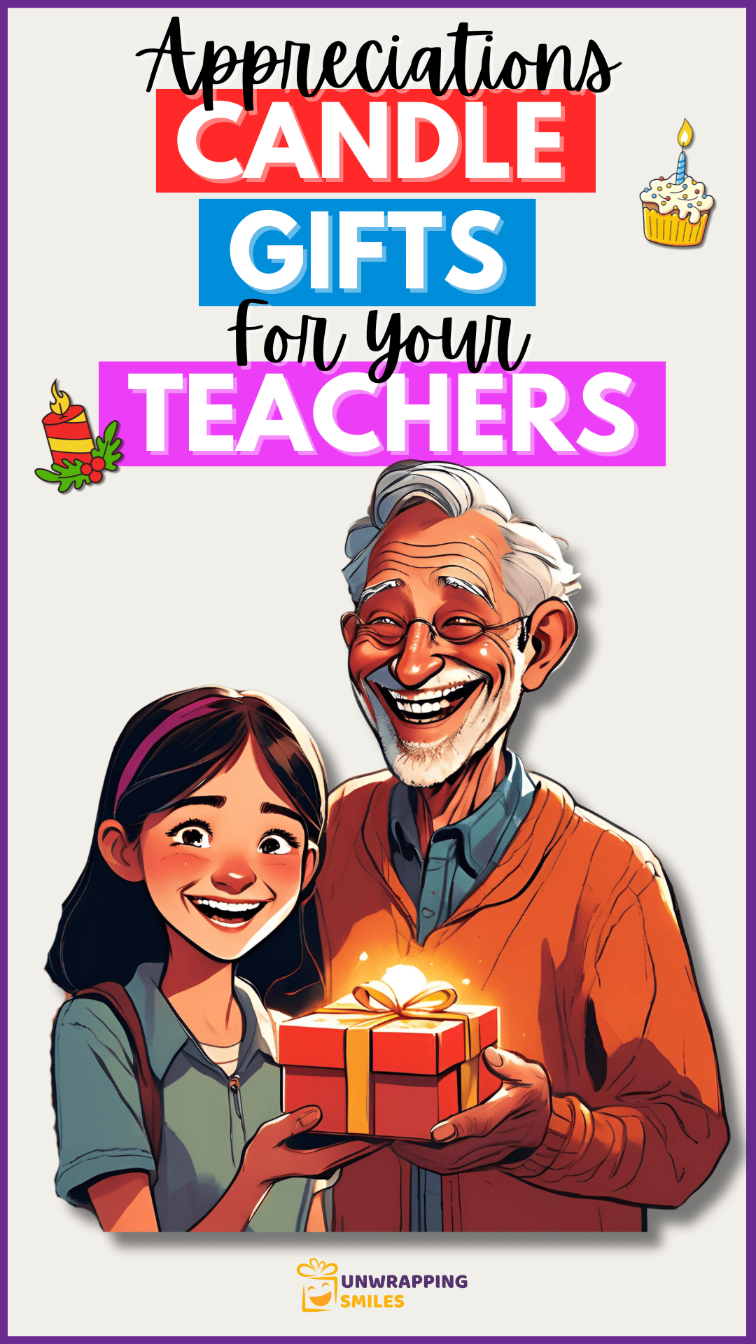 Appreciations Candle Gifts For Teachers