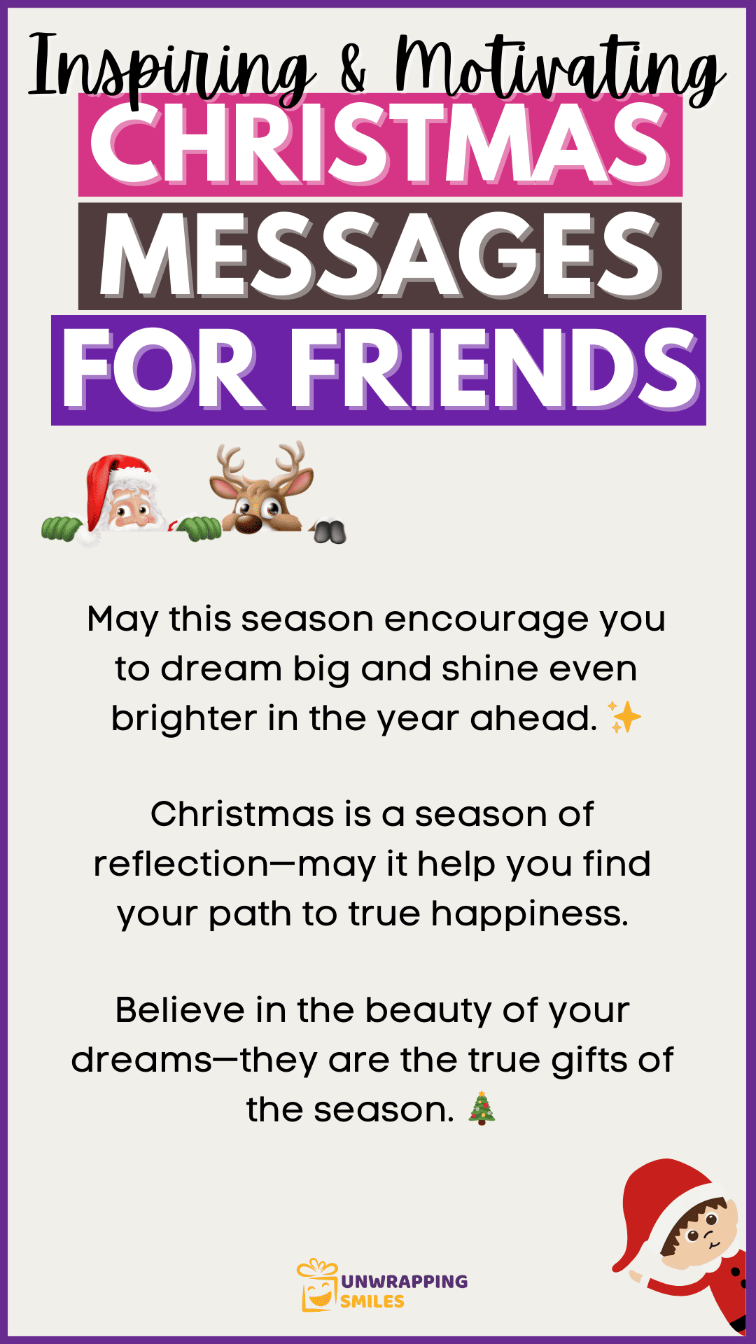 Inspirational Christmas Sayings For Friends