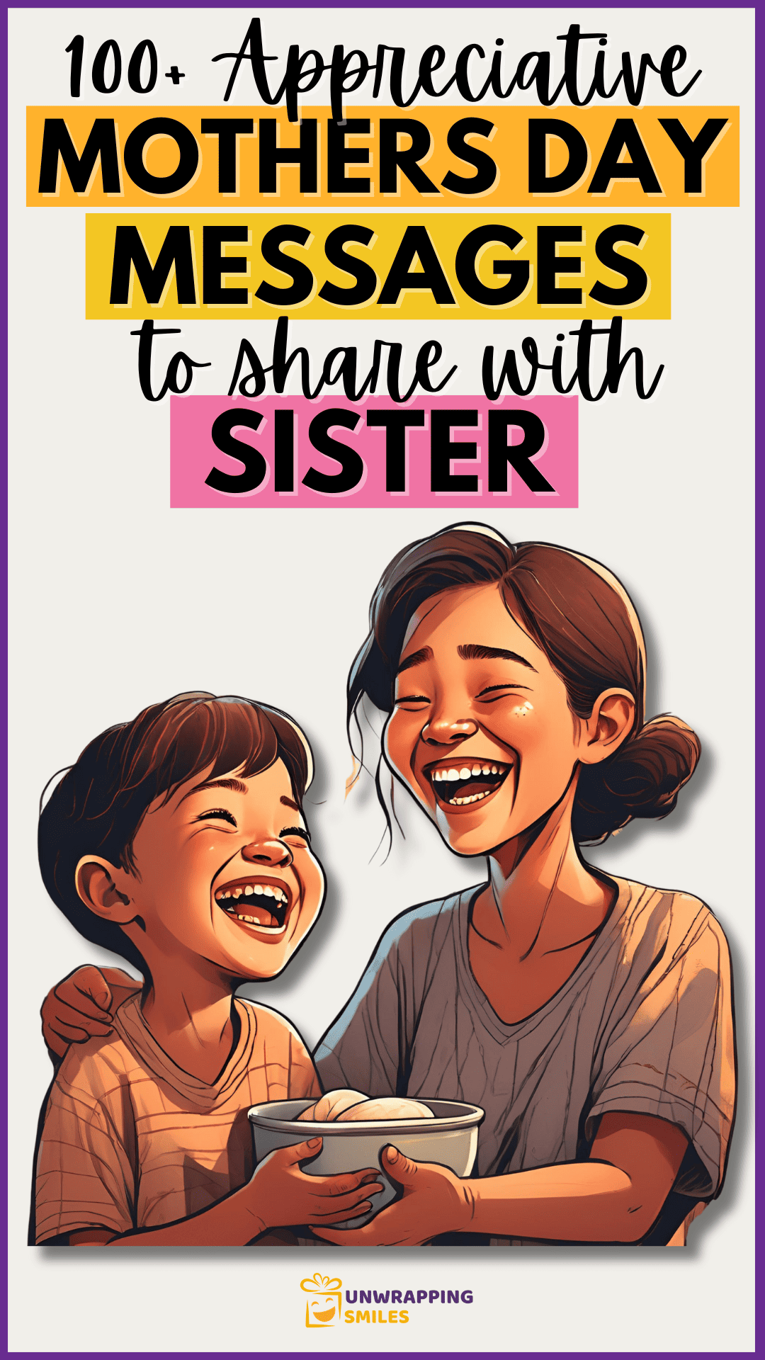 Mother’s Day Messages To Sister