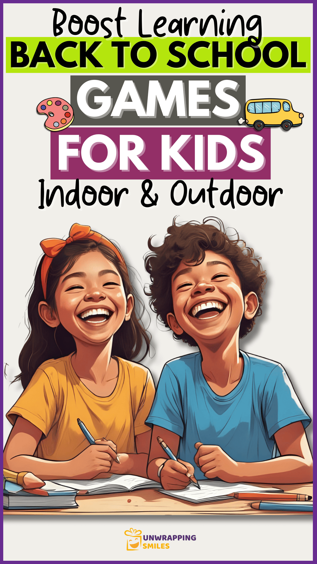 Fun Back To School Games for Kids