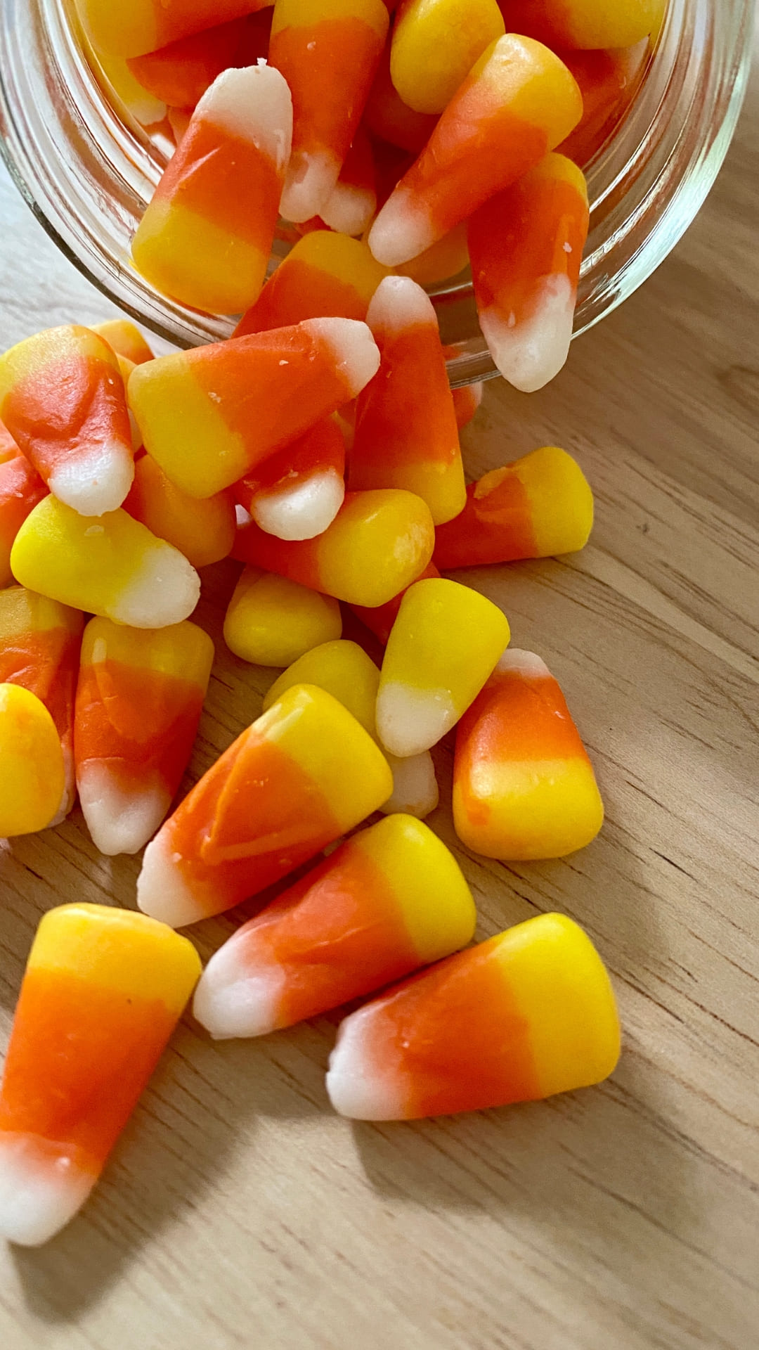 Candy Corn Guessing Jar