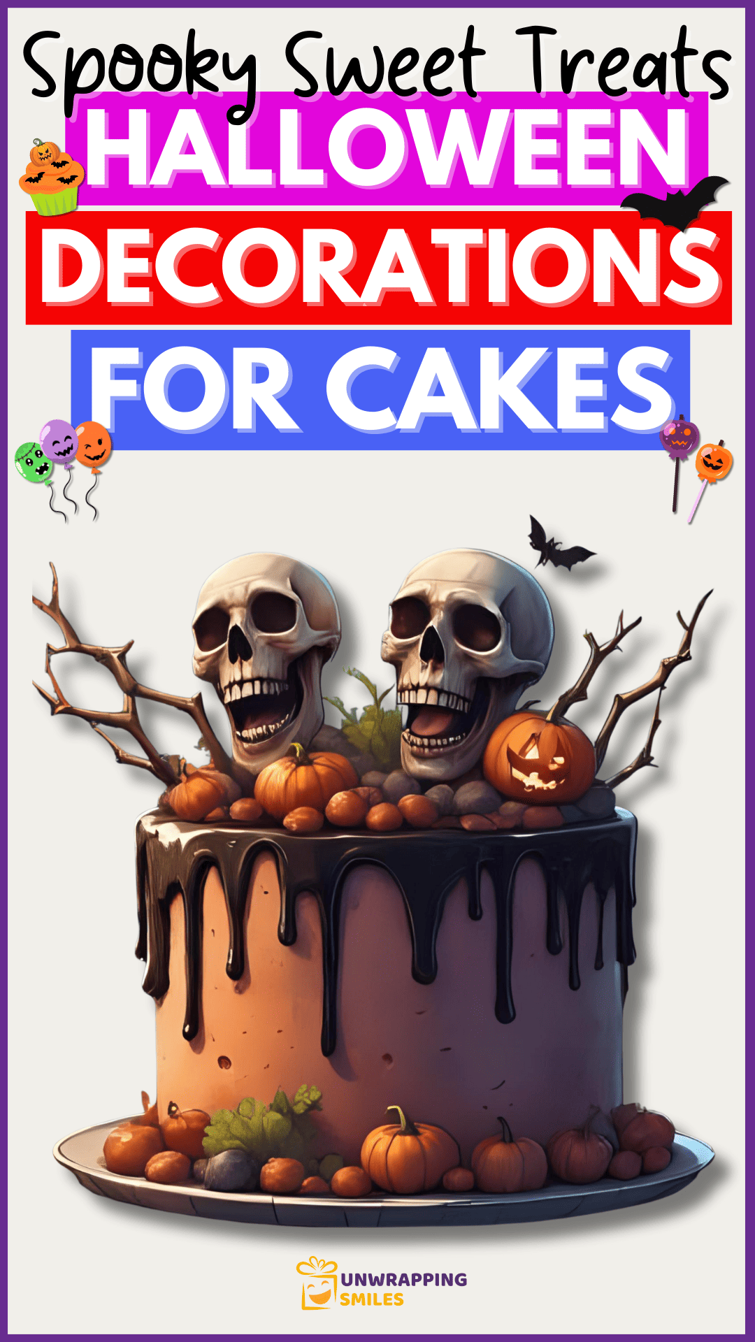 Halloween Decorations For Cakes