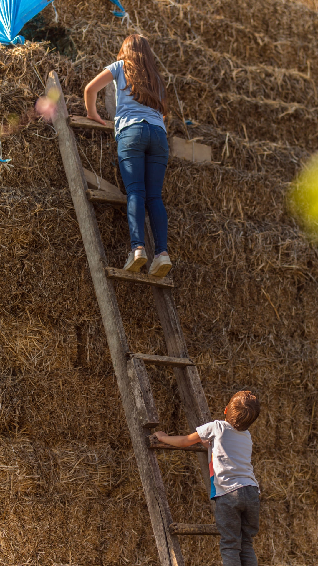 Hay Bale Obstacle Course