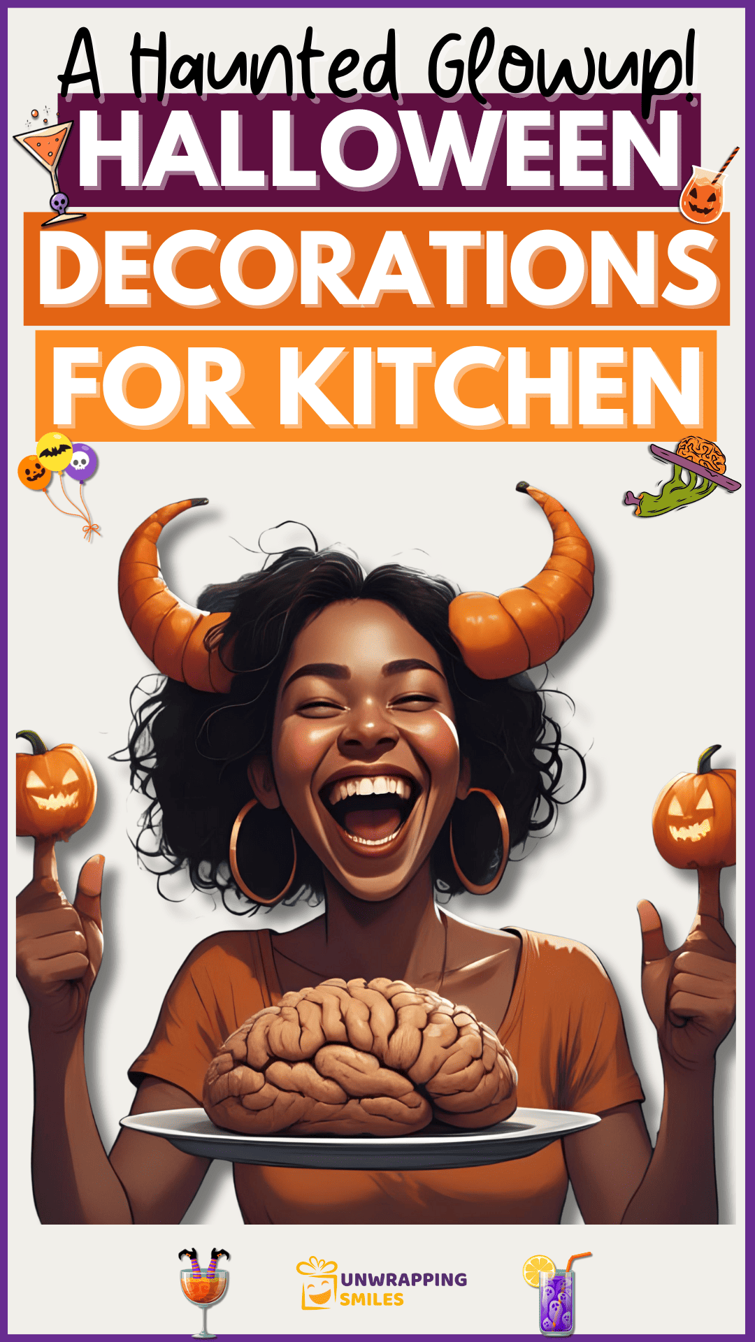 Halloween Decorations For Kitchen