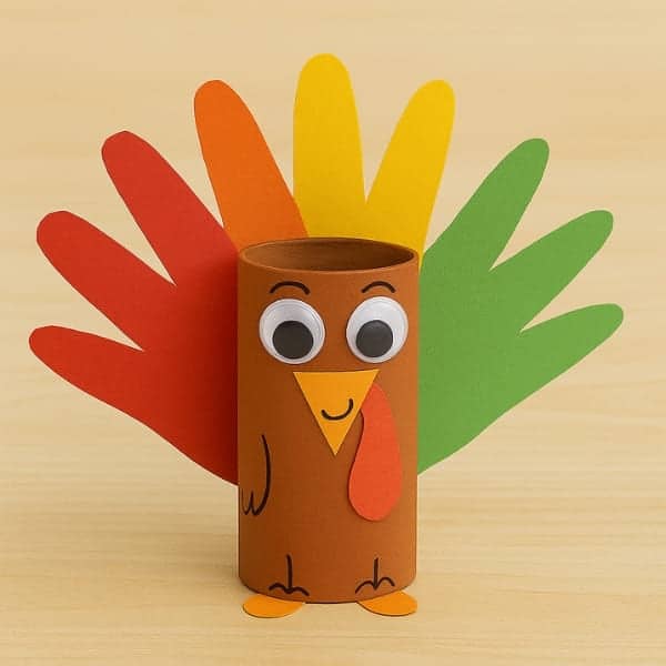 Handprint Feather Turkey