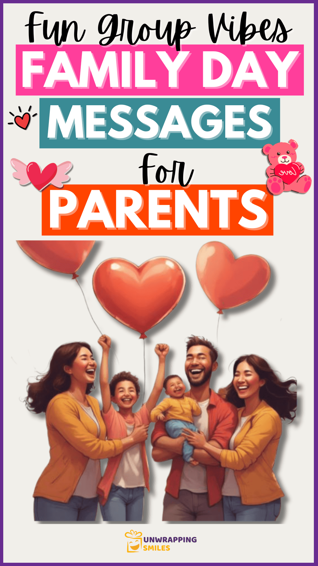 Family Day Messages For Parents