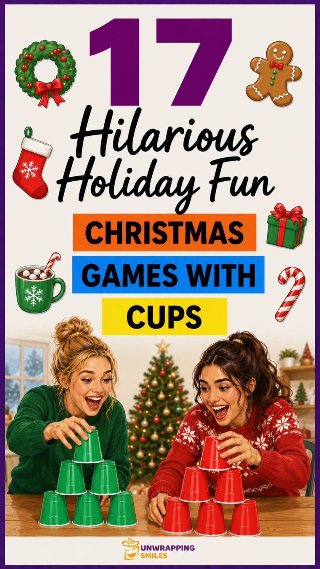 Christmas Games With Cups