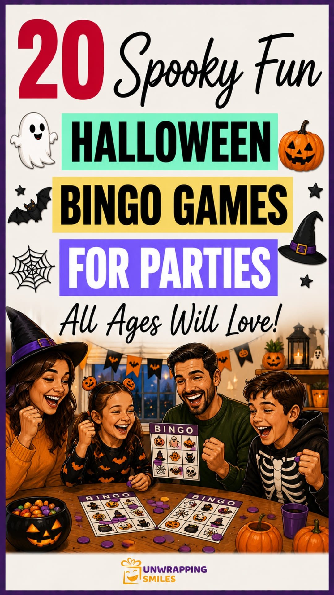 Halloween Bingo Games For Parties