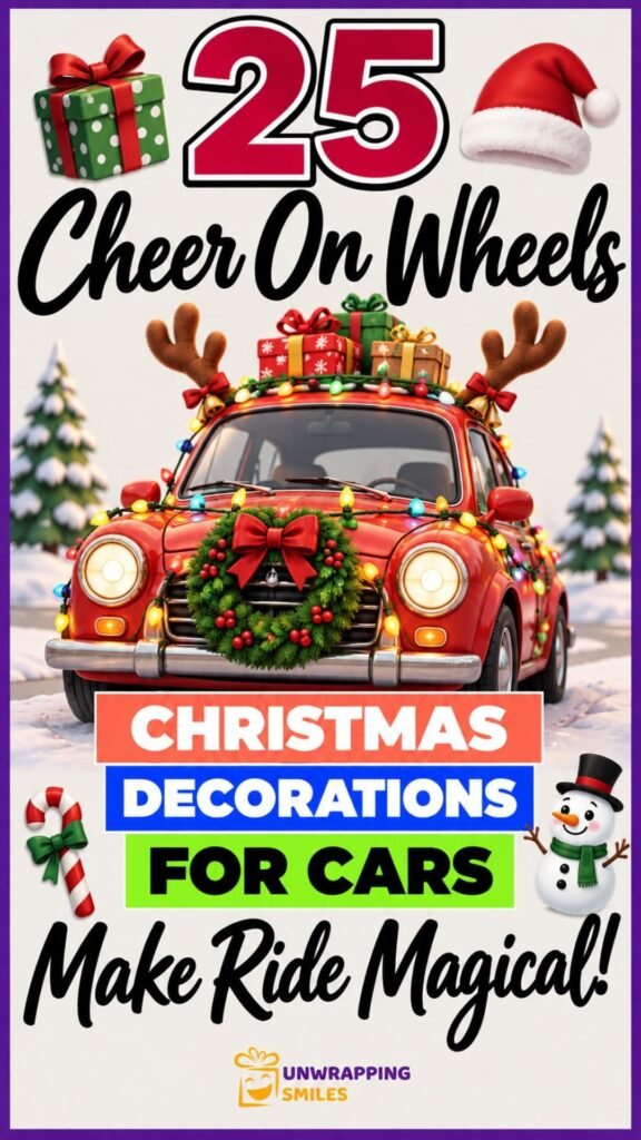 Christmas Decorations For Cars