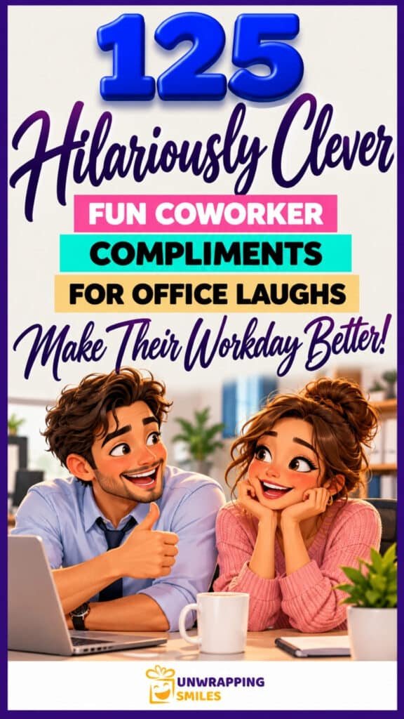 Funny Coworker Compliments