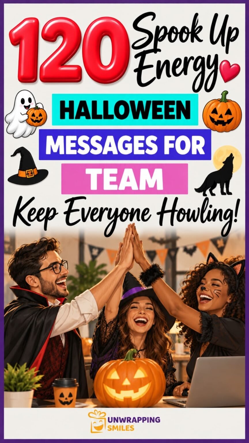 120 Halloween Messages For Team 2026 [Bonding Playful Words]