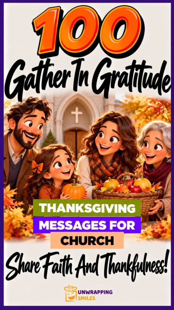 Thanksgiving Messages For Church