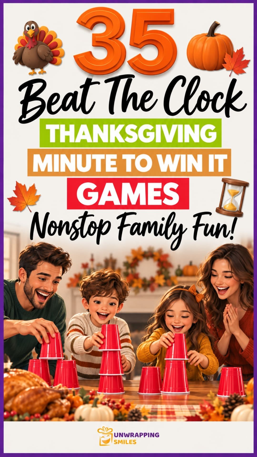 Thanksgiving Minute To Win It Games