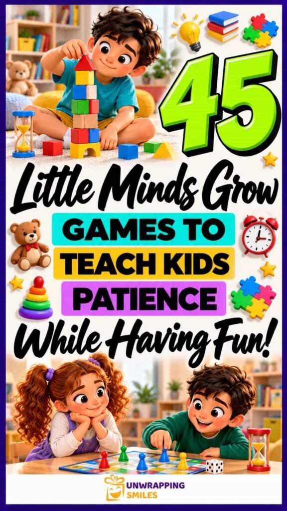 Games To Teach Kids Patience