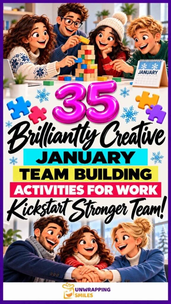 January Team Building Activities For Work