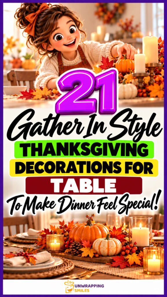Thanksgiving Decorations For Table
