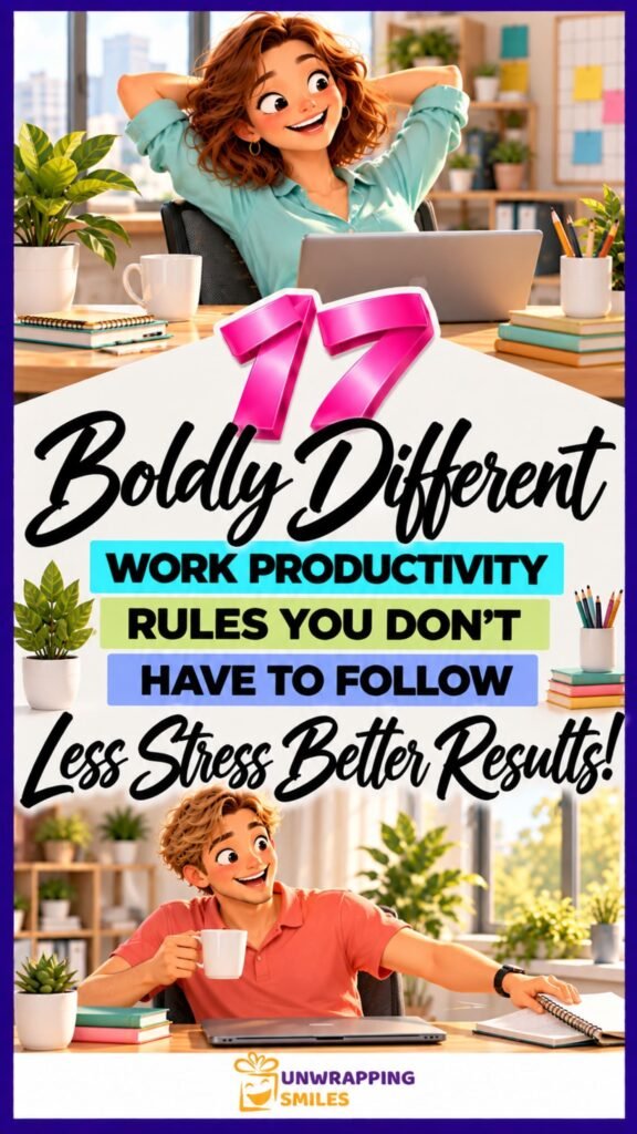 Work Productivity Rules You No Need To Follow