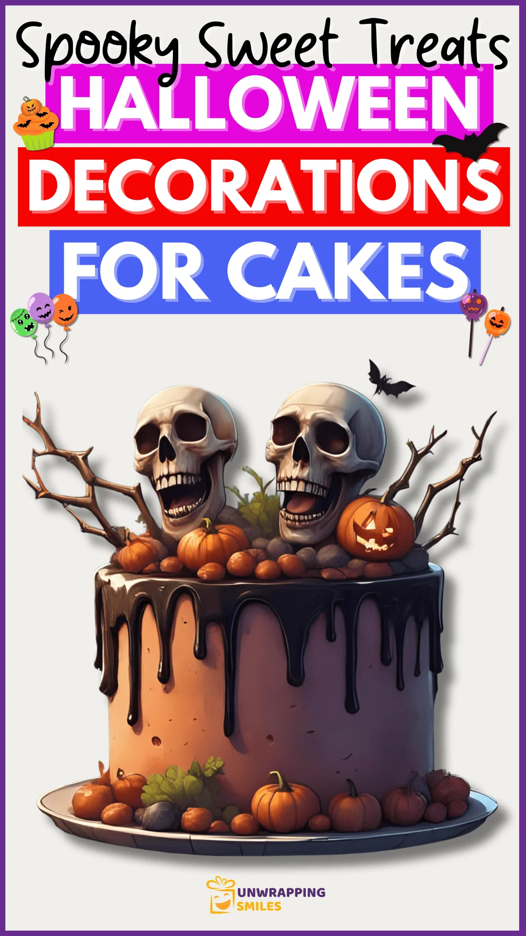 Halloween Decorations For Cakes