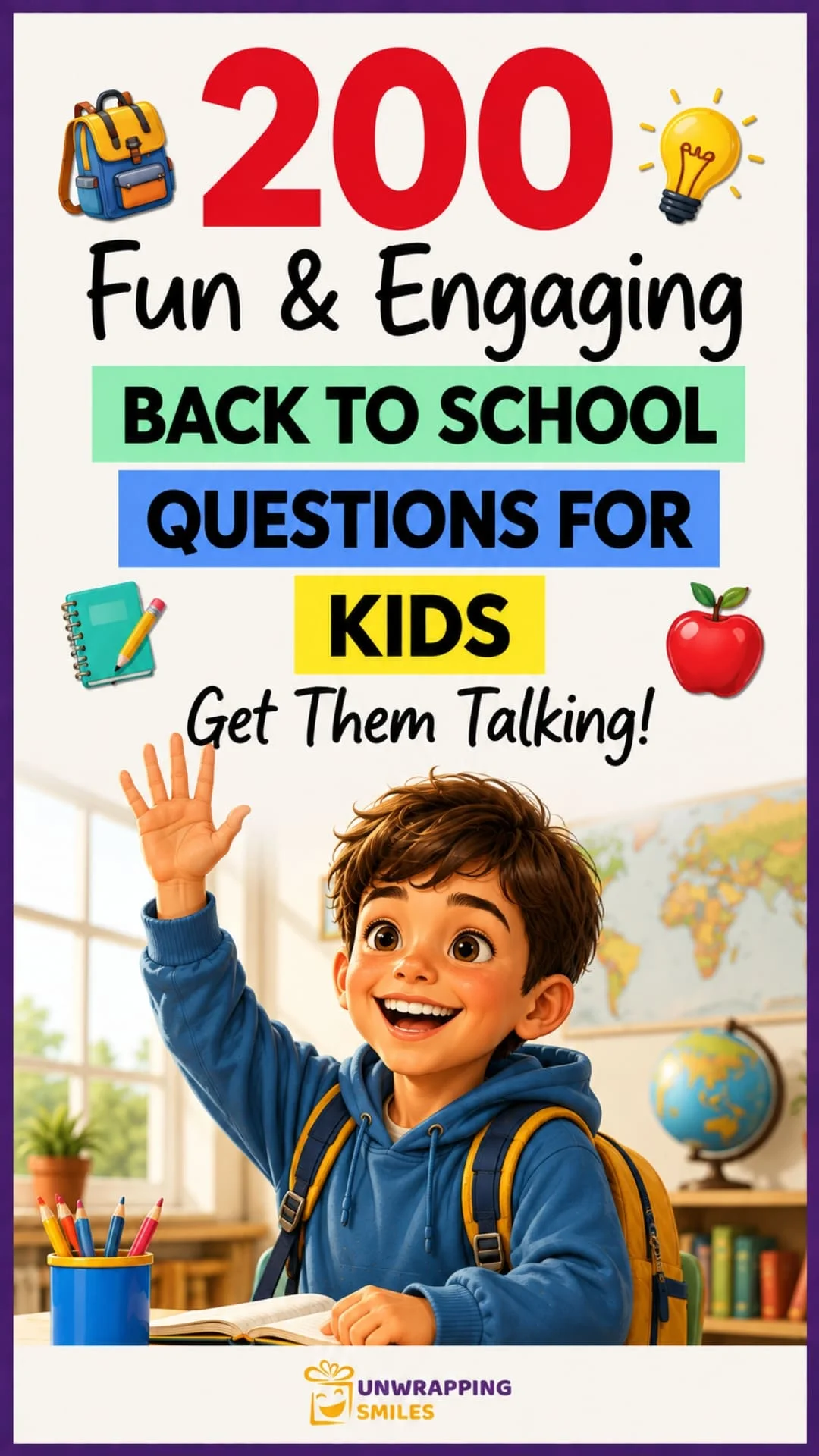 Back To School Questions For Kids